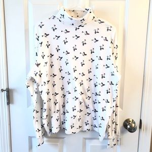 Vintage Lizi Ruch Women’s Turtleneck Sweater Golf